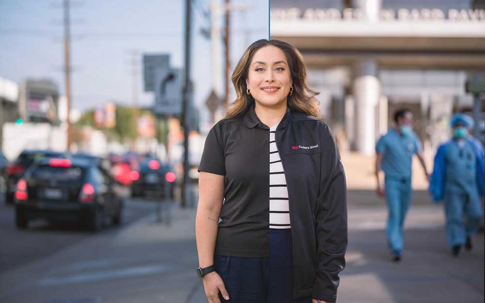 Caroline Carbajal, a senior community health worker with Cedars-Sinai’s Community Connect Program.