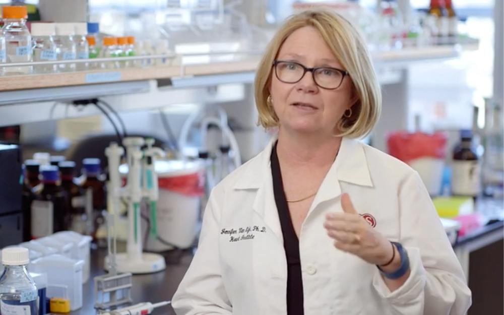 Jennifer Van Eyk, PhD, director of the Advanced Clinical Biosystems Institute